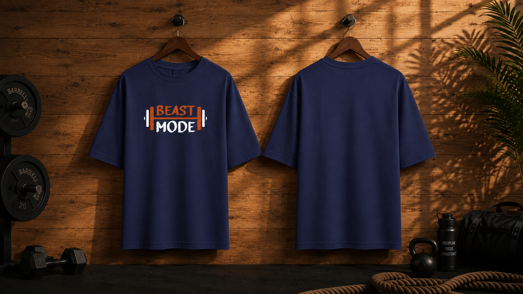 "Beast Mode" Unisex Oversized T-Shirt