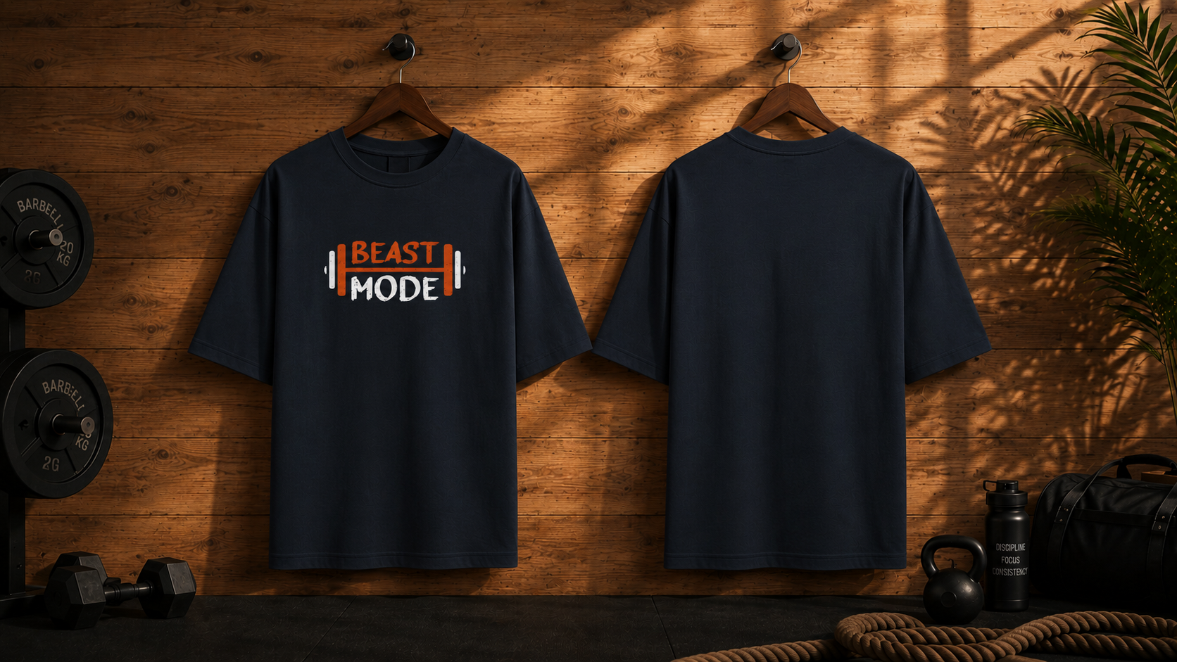 "Beast Mode" Unisex Oversized T-Shirt